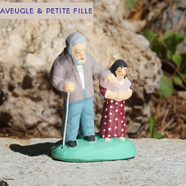 aveugle et petite fille