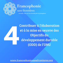 Contribuer à l’élaboration et à la mise en oeuvre des Objectifs du développement durable (ODD) de l’ONU