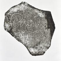 Monotype à l'encre taille-douce sur papier, 30 x 42 cm, 2023