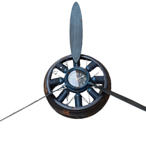 Reloj frontal avión 3 hélices. Ref 129470. 95x13