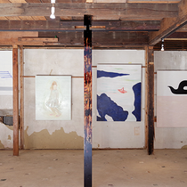 O JUN+Matsui Chie:Talking on the Veranda, Installation view /photo credit©Art OFFICE OZASA