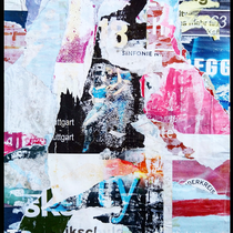 Herrenberg? Stuttgart?, décollage, 36,2 x 27,5 cm, 2020