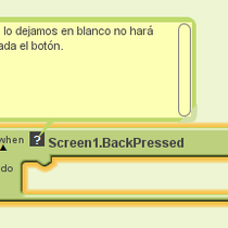 Nuevo bloque de App Inventor