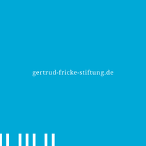 Gertrud Fricke Stiftung / Visitenkarte
