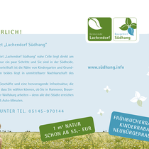 Gemeinde Lachendorf / Baugebiet Südhang / Postkarte