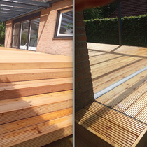 Hartholz Terrasse Privat Ellerau