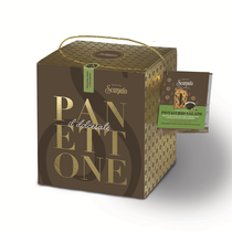 Panettone with Salted Pistachios cream & chocolate drops (1kg)