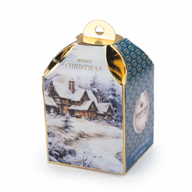Mini Panettone Classico decorative box display (100gr)