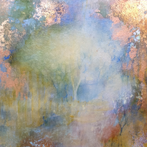 Forest Dawn 15 (15x15x5cm) SOLD (Forest Gallery, Petworth)