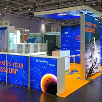 Pixlip-GO Lightbox Messestand