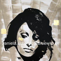 Bild von Daniela Schorno: Sophia 100 x 100