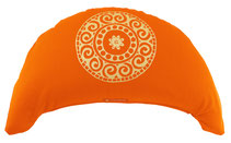 Halbmondkissen orange