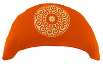 Halbmondkissen dunkelorange