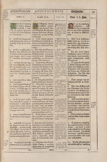  1596 Hamburg Polyglot Bible facsimile 