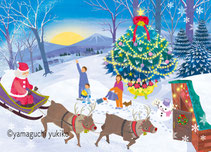 クリスマス　イラスト