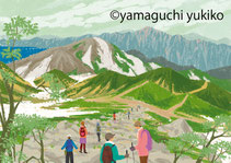 登山イラスト