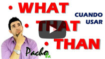 Usa correctamente WHAT - THAT - THAN en inglés - Muy fácil | Clases inglés