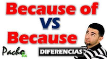 Aprende la clave para diferenciar Because de Because of
