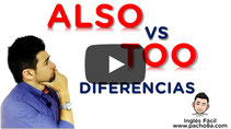 Esta es la diferencia entre ALSO y TOO