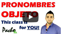 Los PRONOMBRES OBJETO