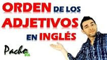 Utilizar más de 1 adjetivo en ingles requiere un orden
