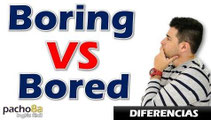 Aprende a diferenciar Bored y Boring