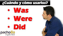 Cuándo usar y diferenciar WAS – WERE – DID – Pasado to be VS Pasado Simple