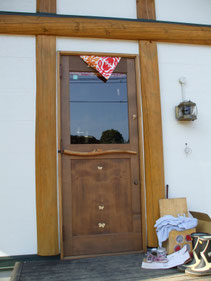 木製 玄関ドア・店舗用ドア 糸島 手作り 工房はーべすと - 工房 木製 玄関ドア・店舗用ドア 糸島 手作り 工房はーべすと - 工房