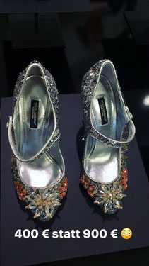 Dolce & Gabbana, High Heels mit Kristallelementen
