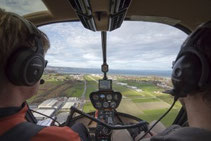 Elite Flights, Trial Flight, Helicopter self piloting, Robinson R44, HB-ZWN, Airport St.Gallen-Altenrhein LSZR
