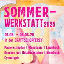 Sommerwerkstatt in der Craftschöpferey in Ganderkesee.