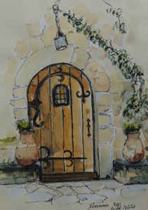 porte à PLASCASSIER 25x18