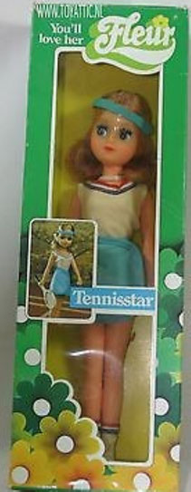 Tennisstar Fleur NRFB, looks like the Colourstar facemold. Photo from Worthpoint.