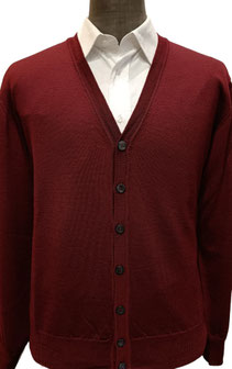 Cardigan bottoni merino