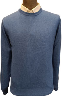 Girocollo lana e cashmere 1 filo tinta unita - Vari colori