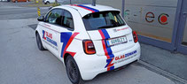 Autobeschriftung werbe-tec Graz, Fiat 500