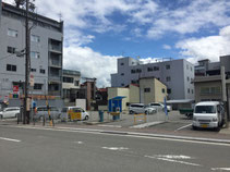 岐阜県高山市駅前パーキング