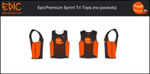 Custom Sprint Tri Tops