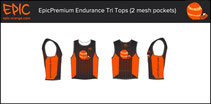 Custom Endurance Tri Tops