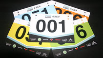 Printed Rider Number Boards