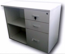 Side Open Drawer Cabinet (Table-Height)