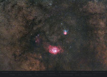 M8 Lagunennebel M20 , M21 , 