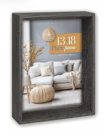 cadre encadrement bois naturel noir profondeur caisse photo photographie idee cadeau deco mariage anniversaire famille moderne tendance retro 