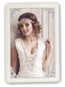 cadre encadrement photographies romantique strass brillant nacré fleurs blumen photo portrait mariage annoversaire communion bernini zep itale corn chic luxe retro moderne tendance idee cadeau noel paque fete des meres saint valentin ancien vintage charme