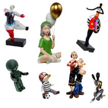 statue statuette decoration morderne tendance design idee cadeau anniversaire mariage noel paques promo soldes blackfriday chic luxe animaux  personnage fille garcon football rocot popey 
