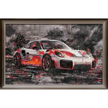 impression toile tableau cadre encadrement porsche automobile 911 917 sport automobile course racing decoration moderne tendance mecanique design masculin idee cadeau noel anniversaire mariage homme fete peres fin année frere art artiste oeuvre repro 