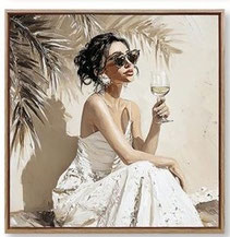 toile tableau peinture decoration idee cadeau noel anniversaire paque tendance moderne design contemporain chic raffine luxe promo petit prix soleil vacances farniente cocktail nature ville pluie parapluie soirée gala NY