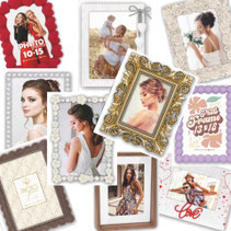 cadre encadrement photographies photo mariage bapteme copaine mour epoux chic luxe tendance desgin fantaisie romantique perle fleurs nacre retro bois naturel baroque moulure dore blanc maman fete des mere idee cadeau pop couleur 