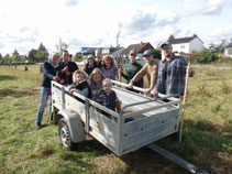 Die Kids der NAJU, Eltern und unsere Freiwilligen