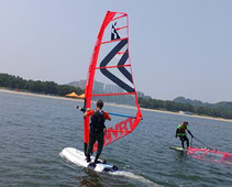 speedwall 神奈川 横浜 海の公園 ウインドサーフィン SUP スクール 体験 スピードウォール
